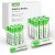 Lepro Batteries Variety Pack, AA and AAA Batteries Combo Pack 24 Count, 2800mAh Alkaline Power – 12 Double AA Batteries and 12 Triple AAA Batteries【