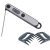 lfcforldx Instant Read Meat Thermometer, Meat Claws Shredder for BBQ – Perfectly Shredded Meat. Meat Thermometer Gift Set 7 inch
