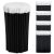 Lip Applicators Disposable 400 PCS – Black Disposable Lip Wands – Lip Brushes Disposable for Lipstick, Lip Gloss, Lip Balm – Disposable Makeup Applica