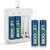 Lithium AA Batteries Rechargeable 4 Pack with Charger 1.5V, 2800mWh 2-Hour Fast Charge for Camera Batteries, Xbox, and Toys