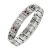 Magnetic Energy Therapy Bracelet for Pain Relief – Silver