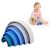 MCGMITT Montessori Sensory Toys for 1-3 Year Old, Food-Grade Silicone Rainbow Stacking Toy, Educational Baby Learning Toy for Fine Motor Skills, Non-T