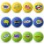 Mile High Life Practice Golf Balls, 12 Pack Foam Balls, Unique Patterns Golf Balls, Novelty Golf Gift for Men, Women 4 Pack (yellow, blue and green)