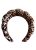 Modlily Dark Coffee Leopard Hair Accessory Headband – One Size