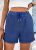 Modlily Navy Pocket Drawastring High Waisted Shorts – 2XL