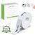 Nelko Genuine P21 Label Maker Tape, Adapted Print Paper, 14x50mm (0.55″x1.97″), Standard Laminated Labeling, Multipurpose, 180 Tapes/Roll, 1 Roll, Whi