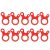 onewind Aluminum Alloy Guyline Cord Adjuster Tent Tensioners Rope Adjuster for Tent Hiking Camping 10Pack