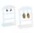 Organic Glass Earring Display Racks