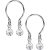 OUFER 2PCS Non Piercing Nipple Jewelry, Adjustable Dangling Fake Nipple Rings Nipple Jewelry, Non Piercing Nipple Jewelry Faux Piercing Jewelry