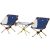 Outsunny® Camping Table and 2 Chairs Set