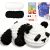 Panda Crochet Kit For Beginners – Complete Set With Video Tutorials, Yarn, Seam Markers & Instructions – Cute Diy Craft Gift Idea