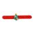 PandaHall Christmas Slap Bracelets, Snap Bracelets for Kids and Adults Christmas Party, Christmas Tree, Green, 24.5×2.5×0.2cm Alloy Green