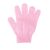 PandaHall Nylon Scrub Gloves, Exfoliating Gloves, for Shower, Spa and Body Scrubs, Pink, 185x150mm Nylon Others