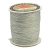 PandaHall Nylon Thread, Nylon Jewelry Cord for Custom Woven Jewelry Making, Gray, 0.8mm, about 131.23 yards(120m)/roll Nylon Gray