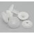 PandaHall Plastic Craft Doll Joints, Dolls Accessories For DIY Crafts, White, 20mm Plastic