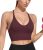 PINKCOSER Women’s Sports Bras Large 03l-burgundy