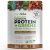 PlantVital Vegan Protein Powder Plant Based, Organic Protein Powder Chocolate, 24g/0g sugar, 12 Superfoods, Veggies, Probiotics, Raw Cocoa, Kale, Beet