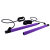 Portable Pilates Exercise Bar with Resistance Band Loops – JSG-Pilates-Studio-Purple