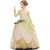 Princess Costume for Girls Princess Dress Halloween Fancy Party Dress Princess Dress Up Clothes for Little Girls Tiana 10-11T