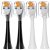 Replacement Electric Toothbrush Heads Compatible with Philips Sonicare Electric Toothbrush – Cleaning Gum Care Whitening – Medium Bristle, Snap-on Han