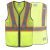 Safety Vest for Men, Reflective vest, Hi-Vis Reflective Vest, class 2, Yellow X-Large