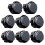Sanwa 8 pcs OBSF-30 Original Push Button 30mm – for Arcade Jamma Video Game & Arcade Joystick Games Console (Gray), Use for Arcade Game Machine Cabine