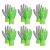 Schwer 6 pairs Kids Gardening Gloves, Toddler Yard Work Gloves, Rubber Non-Slip Safety Work Gloves for Kids, Youth, Fishing, Cycling and Gardening Too