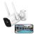Septekon 2K Security Cameras Outdoor, 2.4G WiFi Cameras for Home Security with Two-Way Audio, Night Vision, IP66 Waterproof, Motion Detection Alarm –
