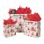 SHIPKEY 12 Pack Christmas Gift Bags, Santa Bags with Tissue Paper and Greeting Cards Christmas Treat Bags Assorted Sizes