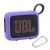 Silicone Case for JBL Go 4 – Ultra-Portable Speaker, Portable Cover with Carabiner for JBL Go4 -Durable Protective Skin (Purple)