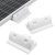 Slocable Solar Panel Mounting Bracket, 2pcs Corner Bracket Kit, Dill-Free, UV Resistant, for RV, Truck, Camper, Boat 2pcs side mounting brackets