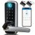 Smart Door Lock With Handle: Keyless Entry Door Lock-fingerprint Door Lock-smart Locks For Front Door With Keypad