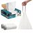 SONGMICS Trash Bags for 5.3 Gallon (20 L) Trash Cans, Drawstring Kitchen Garbage Bags, Pre-Separated, Quick-Dispense Box, Liner Code L, 2 Rolls, 80 Co