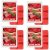 STRN Wax Melts Soy Wax Cubes 4 Pack Watermelon Scented, Long-Lasting Fragrance Scented Wax Cubes for Warmers Natural Soy Wax for Candle Wax Melts (4 x