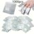 20/600pcs Lint-Free Nail Wipes Gel Cleansing Tissues Aluminum-Free Nail Polish Remover Pads for NaiArt Beauty Cleaning Care Tool