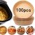 TEMU 100pcs Parchment Lining Baskets For Air Fryers – Waterproof, Heat-resistant, Ideal For 9-inch Air Fryers, Frying Chicken, , And More, Air Fryer