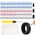 TEMU 100pcs Vacuum Tire Kit, Emergency Roadside Repair, Easy Diy Puncture Tool, For Automobiles & Motorcycles