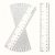 TEMU 10pcs 15cm Transparent Ruler School Supplies Stationery Supplies Back To School For Study And High School Middle School Students Office Supplies