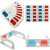 TEMU 10pcs 3d Glasses Cardboard Red & Anaglyph Stereoscopic Vision – No Batteries-free Instant Use For Movies, Tv, Dvds, Online – Compatible With
