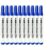 TEMU 10pcs Erasable Whiteboard Markers, Erasable Whiteboard Markers, Quick-drying Pens, Large-capacity Refillable Markers, And Water-based Board