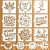 TEMU 13pcs Stencils For Sourdough – Cake, Pie & Cookie Stencils For Decorating Your Own Baking Stencil Set . , , Bonus 4 Small Coffee/cookie Stencils