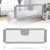 TEMU 150cm/180cm/200cm Children Bed Railing Bed Guard, Children Bed Rail For And Children Bed, Fall Protection For Bed, Grey