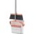 TEMU 180Â° Rotating Broom And Dustpan Combo, Long Handle Broom And Dustpan Set, Foldable Dustpan For Courtyard, Garage, , Mall, Market, Home, And