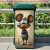 TEMU 1pc, 2d/flat Trash Can Sticker, Mouse Design Creative Trash Can Sticker, Suitable For Trash Can, Wall, Kitchen Decoration