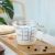 TEMU 1pc Durable High Borosilicate Glass Measuring Cup With Handle – 250ml, Coffee, Milk, Oil & Vinegar – Clear, Lightweight Design