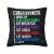 TEMU 1pc Game Enthusiast Pillow Cover – 18×18 Inch, Colorful Video Design With Playtime , Play Video Games List, Polyester Fabric, Black Background