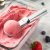 TEMU 1pc, Ice Cream Scoop, Melon Spoon, Stainless Steel Spoon For Baking, Ice Cream Digger Spoon With Trigger, Modern Dough Scoop, Reusable Melon