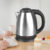 TEMU 1pc Large Capacity Stainless Steel Electric Kettle, Automatic , Household Stainless Steel Electric Kettle, Fast Boiling Water Kettle, Thermal