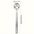 TEMU 1pc Spoon, Drinking Spoon, Small , Steel Dessert Spoon, Handle Spoon, , Skimmer, Slotted Spoon, Gift Colander, Stainless Steel Cartoon Spoon