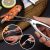 TEMU 1pc, Stainless Steel Shrimp Peeler, Kitchen Stripping Shrimp Artifact, Shrimp Shell Peeler, Prawn Cleaner, Seafood Sheller, Durable Labor-saving